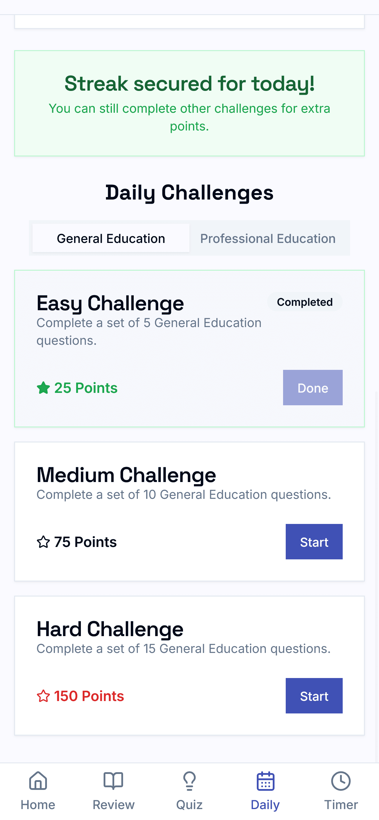 LETReview — Challenges, mobile